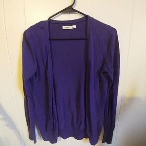 Lightweight Purple Cardigan